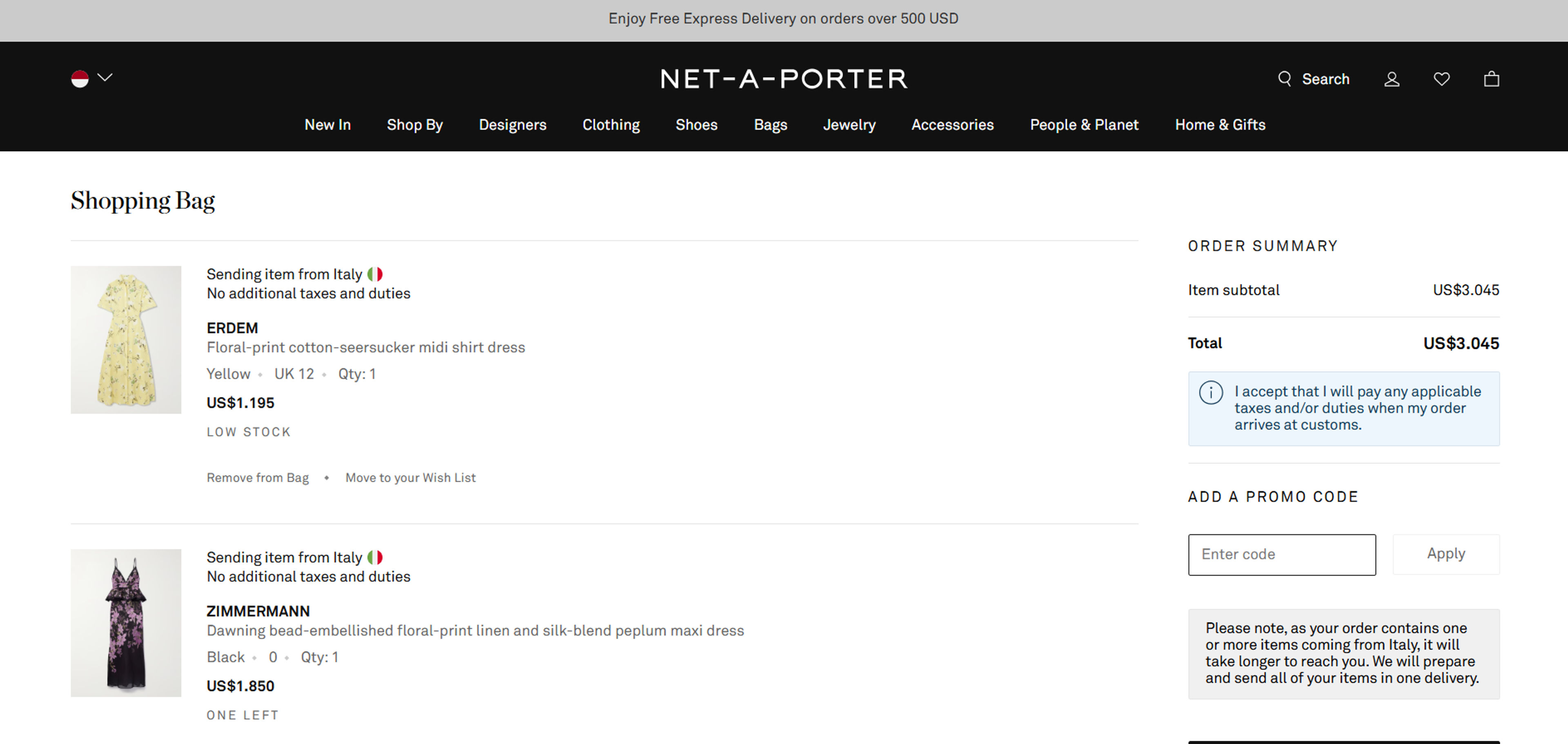 How to use coupon for Net-a-Porter